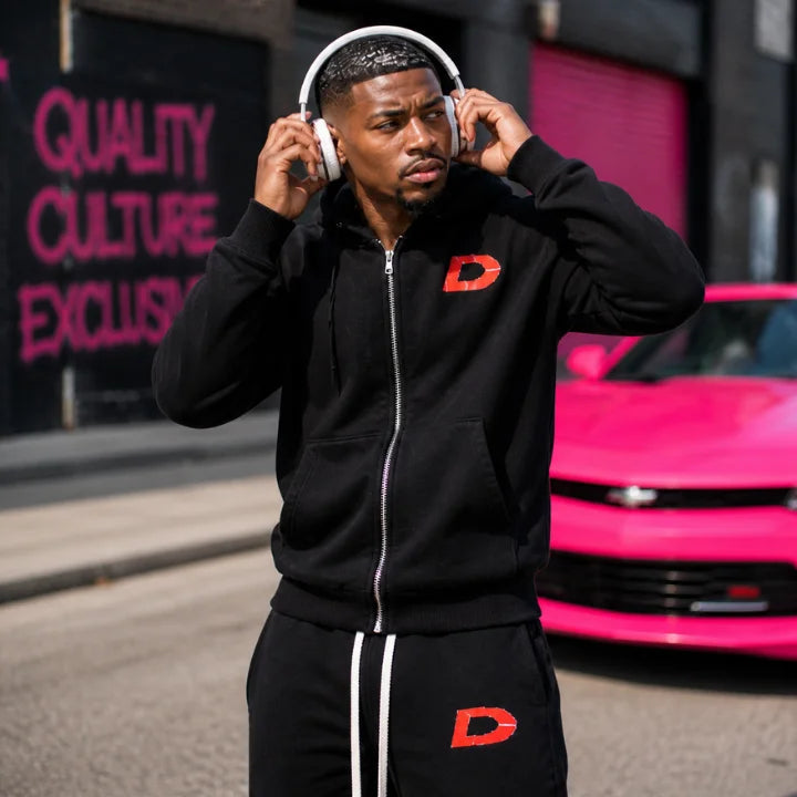 DESSERTZ SWEAT SUITE (BLACK)