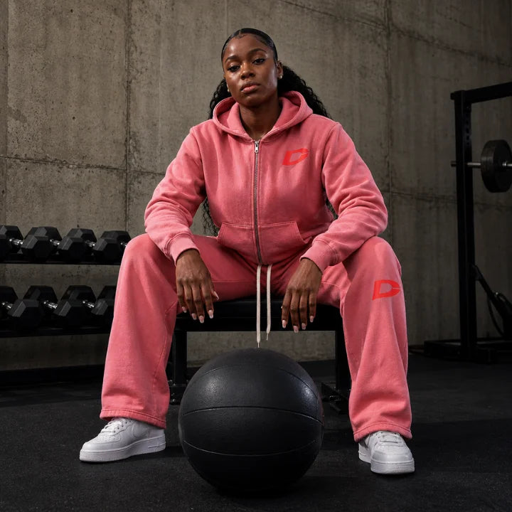 DESSERTZ SWEAT SUITE (VINTAGE PINK WASH)