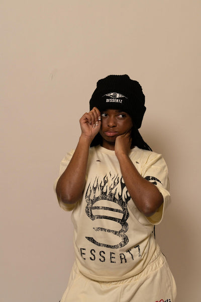 Summer Collection - Black Beanie
