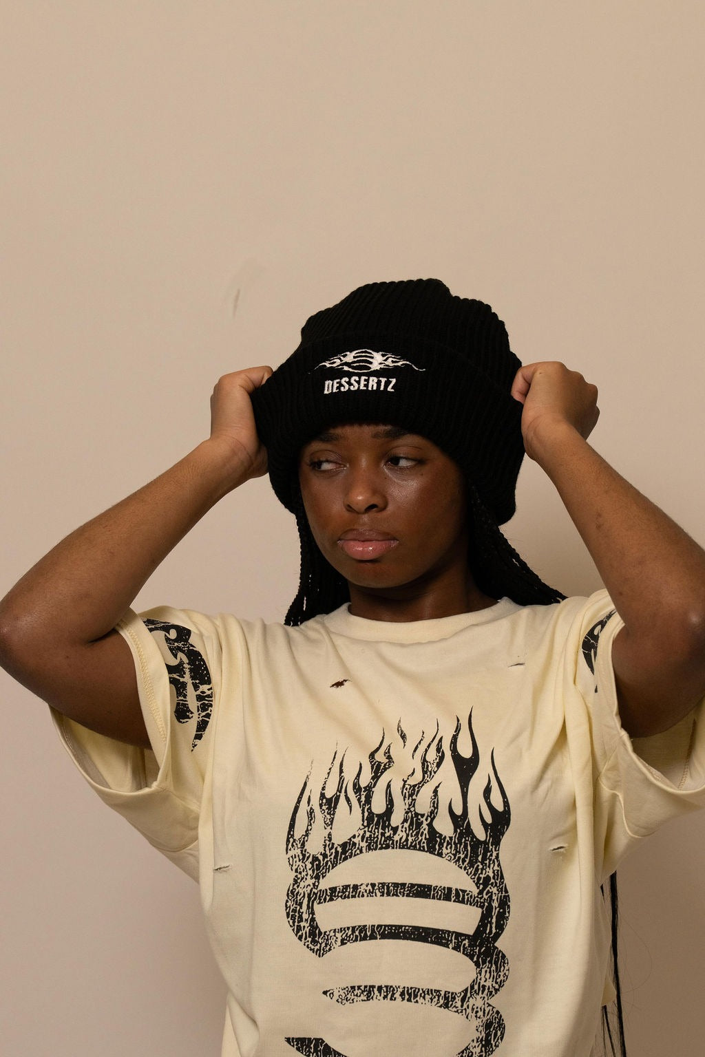 Summer Collection - Black Beanie